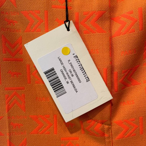 Maison Kitsune Large High Waist Bermuda Shorts - Picture 3 of 3